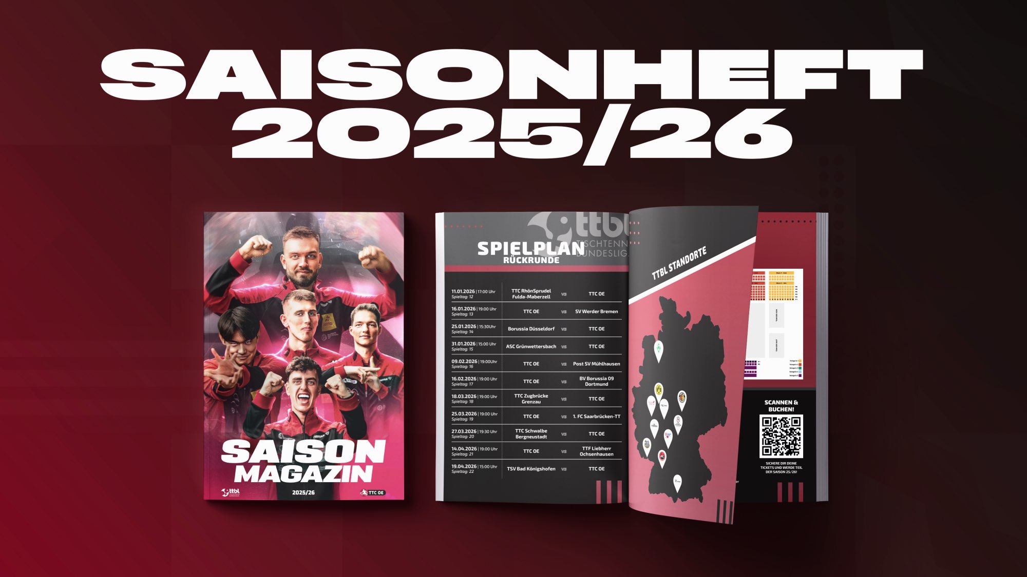 Saisonheft 2025/26 ist online!
